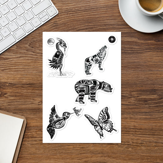 Spirit Animal Sticker sheet