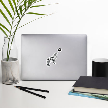 Wolf sticker