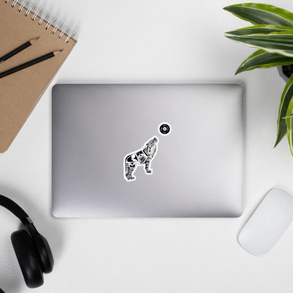 Wolf sticker