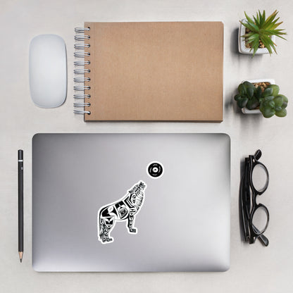 Wolf sticker