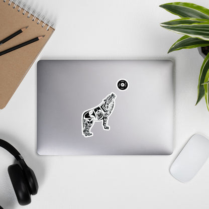 Wolf sticker
